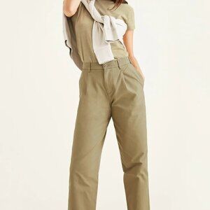 Dockers - Original Khakis, Pleated, High Waisted, Tapered Fit size 32